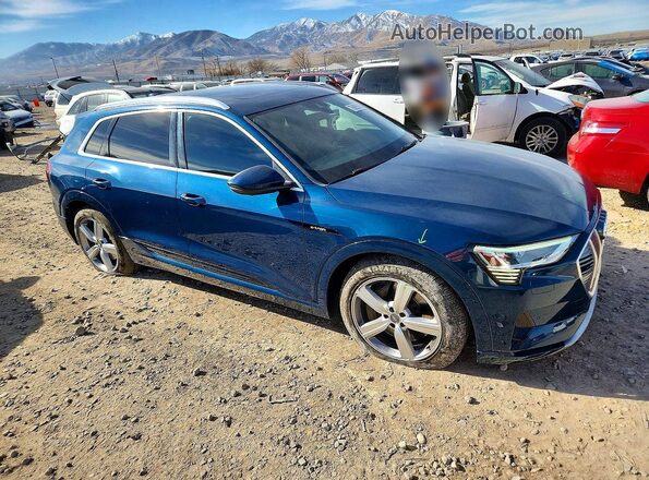 WA1LABGE5KB020950 2019 AUDI E-TRON Blue Передня права чверть