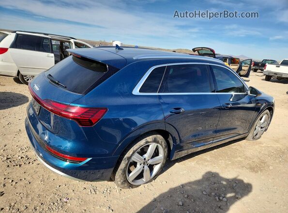 WA1LABGE5KB020950 2019 AUDI E-TRON Blue Задня права чверть
