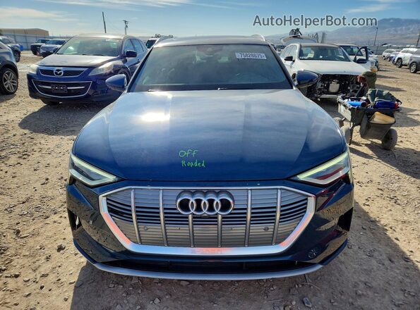 WA1LABGE5KB020950 2019 AUDI E-TRON Blue Вид спереду