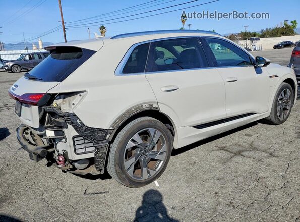 WA1LABGE8MB011601 2021 AUDI E-TRON Gray Trasero derecho