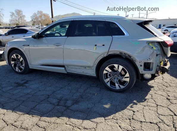WA1LABGE8MB011601 2021 AUDI E-TRON Gray Trasero izquierdo