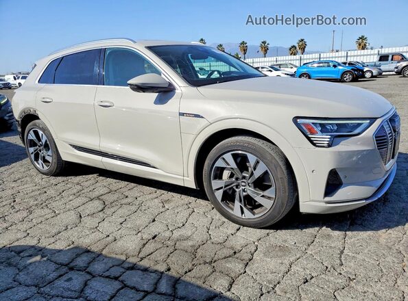 WA1LABGE8MB011601 2021 AUDI E-TRON Gray Delantero derecho