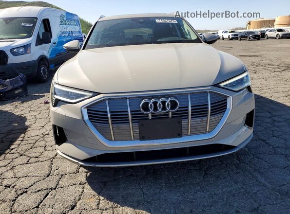WA1LABGE8MB011601 2021 AUDI E-TRON Gray Vista frontal