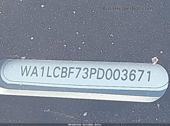 WA1LCBF73PD003671 2023 AUDI Q7 Black 