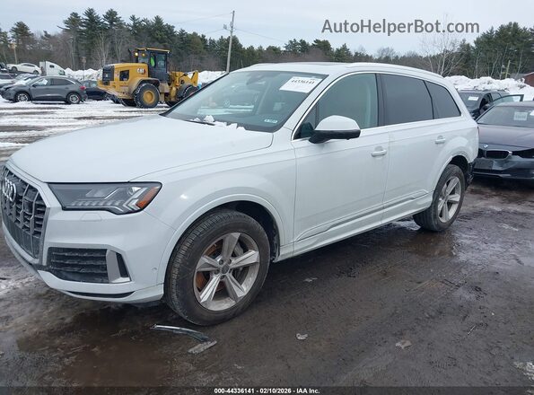 WA1LCBF77RD003398 2024 AUDI Q7 White წინა მარცხენა ხედი სამი მეოთხედიდან