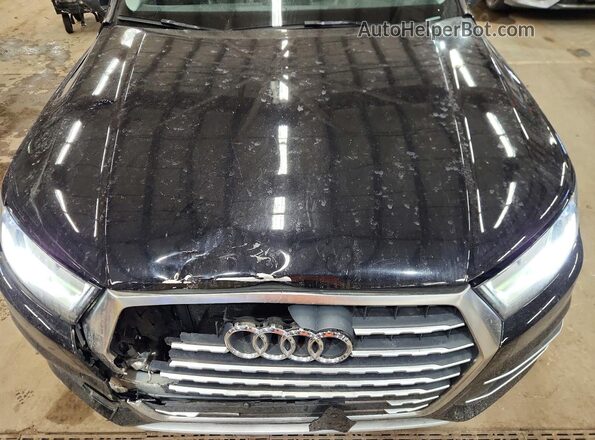WA1LHAF72JD030590 2018 AUDI Q7 Black Engine compartment view