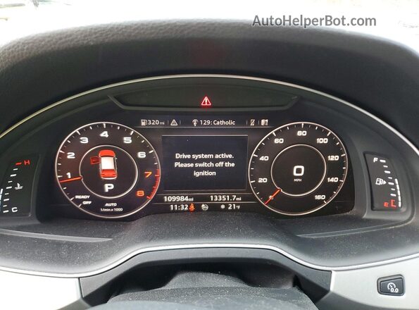 WA1LHAF74KD043357 2019 AUDI Q7 White 