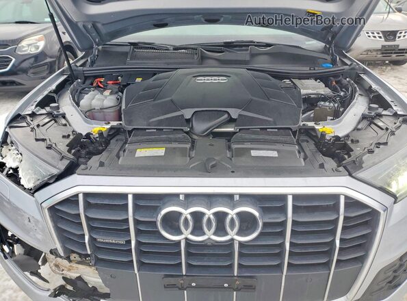 WA1LXAF73MD016463 2021 AUDI Q7 Серебряный Вид подкапотного пространства