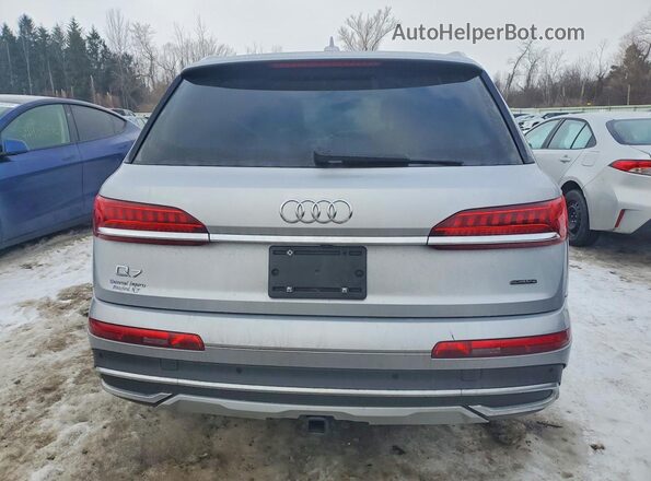 WA1LXAF73MD016463 2021 AUDI Q7 Серебряный Вид сзади