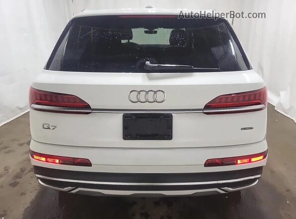 WA1LXAF75LD002823 2020 AUDI Q7 White Սալոնի 360 աստիճան տեսք