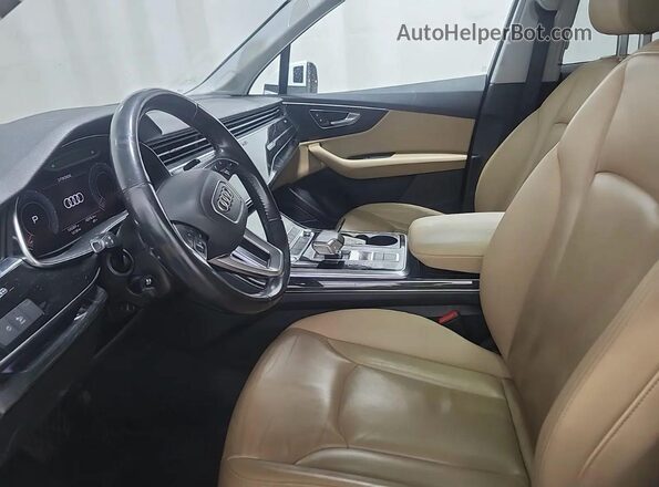 WA1LXAF75LD002823 2020 AUDI Q7 White Շարժիչի բաժամունքի տեսք