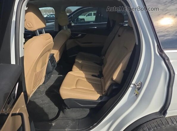 WA1LXAF75LD002823 2020 AUDI Q7 White Հետևի տեսք