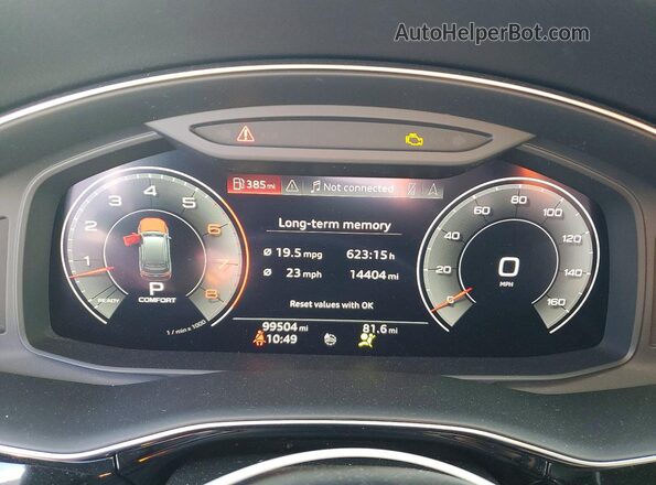 WA1LXAF7XLD001165 2020 AUDI Q7 White 
