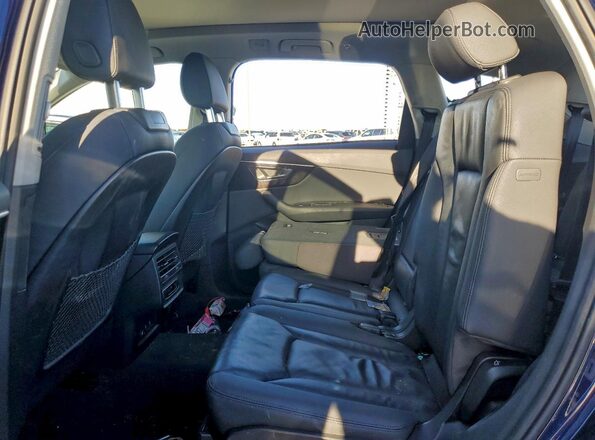 WA1LXBF72ND013545 2022 AUDI Q7 Blue Вид задньої частини салону