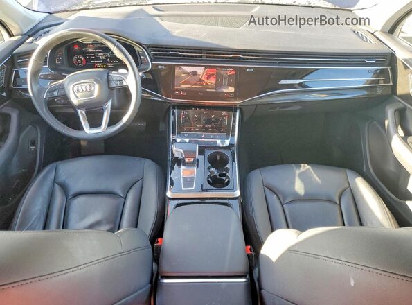 WA1LXBF72ND013545 2022 AUDI Q7 Blue Вид панелі приладів