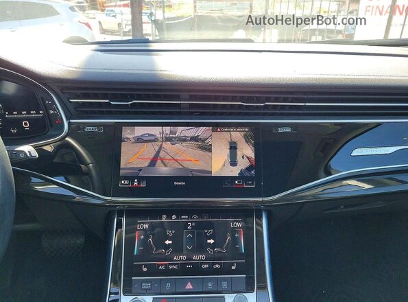 WA1LXBF74PD010293 2023 AUDI Q7 White Вид підкапотного простору