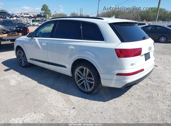 WA1VAAF70JD012702 2018 AUDI Q7 Белый Задняя левая четверть