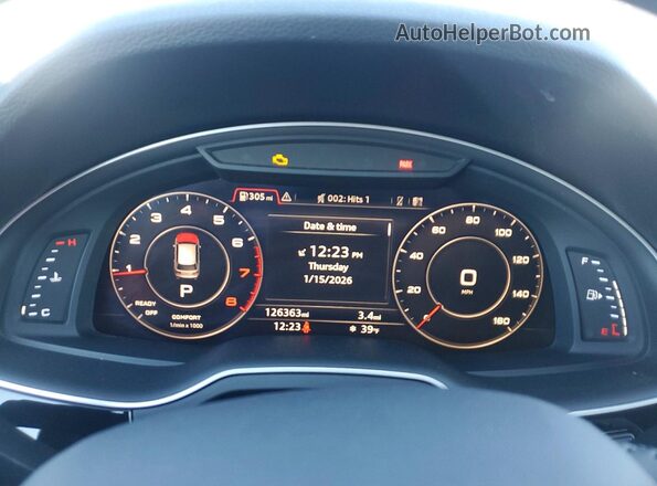 WA1VAAF71KD049629 2019 AUDI Q7 Черный 