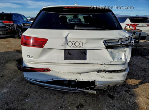 WA1VAAF79HD057308 2017 AUDI Q7 Белый Вид сзади