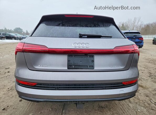 WA1VAAGE7MB020678 2021 AUDI E-TRON Серый Вид сзади
