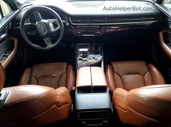 WA1VABF75JD051016 2018 AUDI Q7 Черный Вид панели приборов