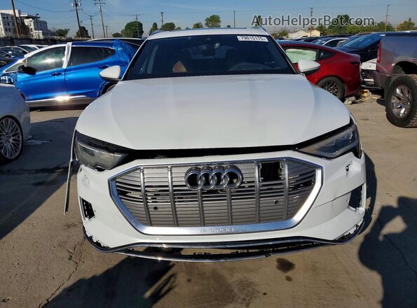WA1VABGE7KB020781 2019 AUDI E-TRON White Rear view
