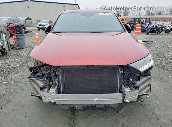 WA1VWAF73LD012861 2020 AUDI SQ7 Red Vista frontal