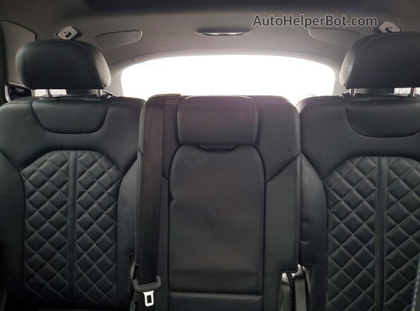 WA1VWAF73LD012861 2020 AUDI SQ7 Red Vista de los asientos traseros