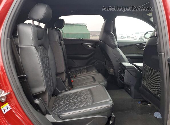 WA1VWAF73LD012861 2020 AUDI SQ7 Red Vista interior trasera