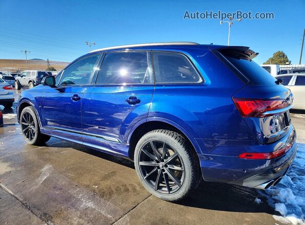 WA1VWAF7XLD010136 2020 AUDI SQ7 Blue Հետևի ձախ