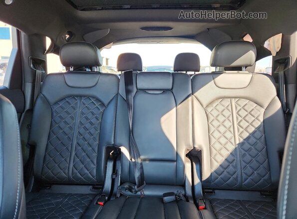 WA1VWAF7XLD010136 2020 AUDI SQ7 Blue Հետևի նստատեղերի տեսք