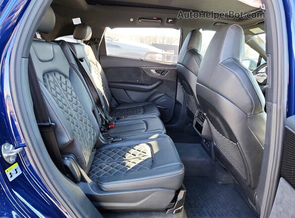 WA1VWAF7XLD010136 2020 AUDI SQ7 Blue Սալոնի հետևի տեսք