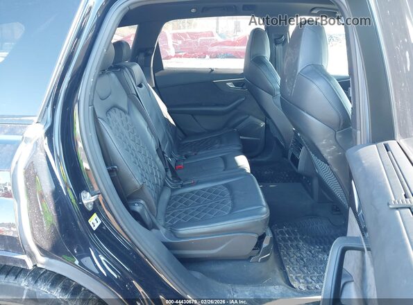WA1VWBF71MD000375 2021 AUDI SQ7 Black VIN sticker view