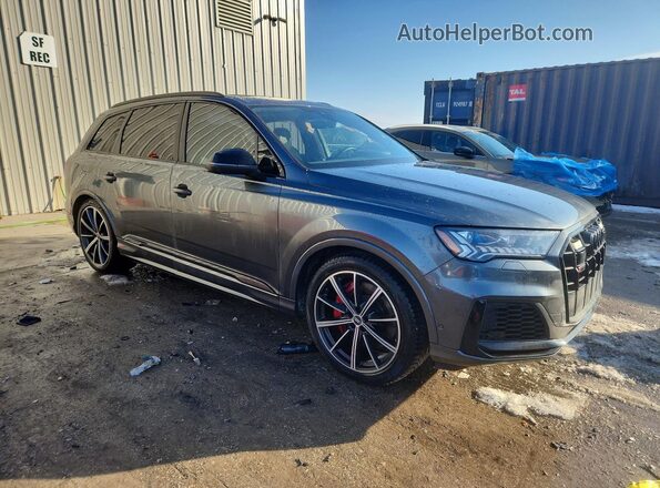 WA1VWBF76MD030410 2021 AUDI SQ7 Gray Delantero derecho