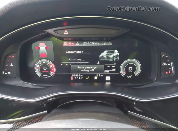 WA1VWBF77PD003852 2023 AUDI SQ7 Белый Вид задних сидений