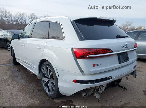 WA1VWBF77PD003852 2023 AUDI SQ7 Белый Задняя левая четверть