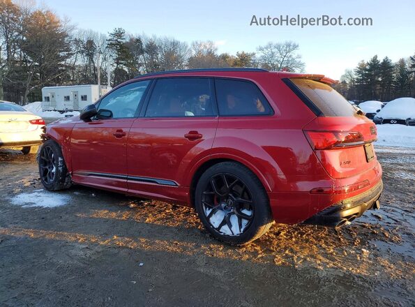 WA1VWBF79SD008706 2025 AUDI SQ7 Темно-бордовый Задняя левая четверть
