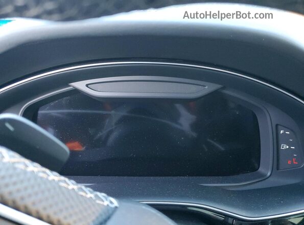 WA1VWBF79SD008706 2025 AUDI SQ7 Темно-бордовый Вид щитка приборов