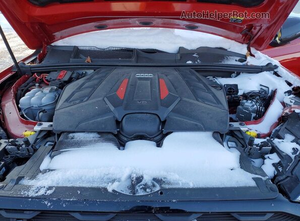 WA1VWBF79SD008706 2025 AUDI SQ7 Темно-бордовый Вид подкапотного пространства