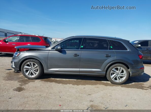 WA1VXAF7XMD012645 2021 AUDI Q7 Gray Widok wnętrza 360 stopni
