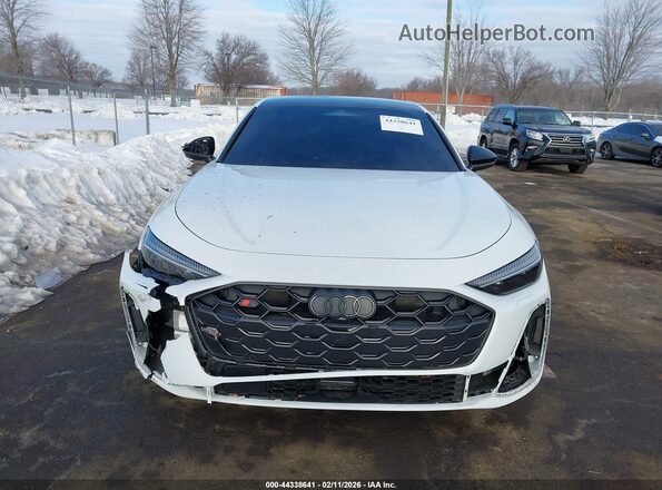 WAU25CFU5SN061529 2025 AUDI ALL White Vista del cuadro de instrumentos