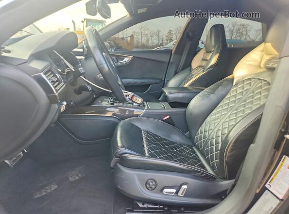 WAU2FAFC0JN058562 2018 AUDI S7 Черный Вид салона спереди