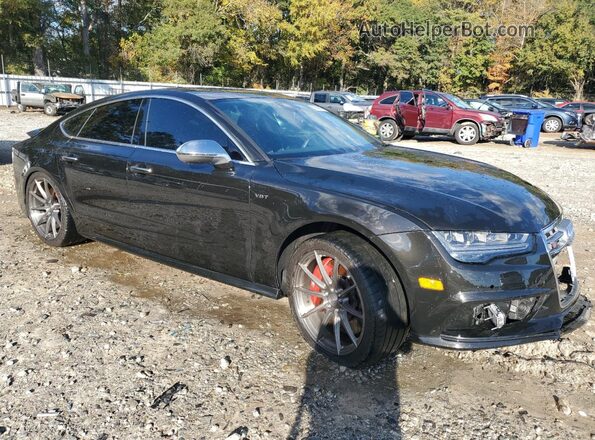 WAU2FAFC4HN045999 2017 AUDI S7 Black Front right