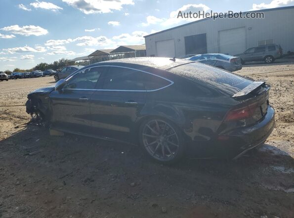 WAU2FAFC4HN045999 2017 AUDI S7 Black Rear left