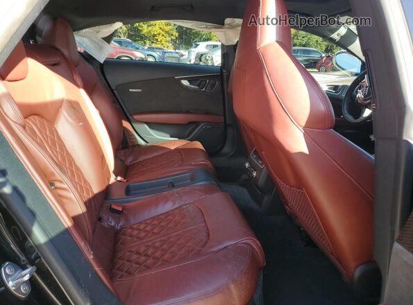 WAU2FAFC4HN045999 2017 AUDI S7 Black Rear seats view