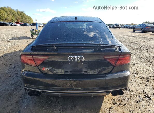 WAU2FAFC4HN045999 2017 AUDI S7 Black Rear view
