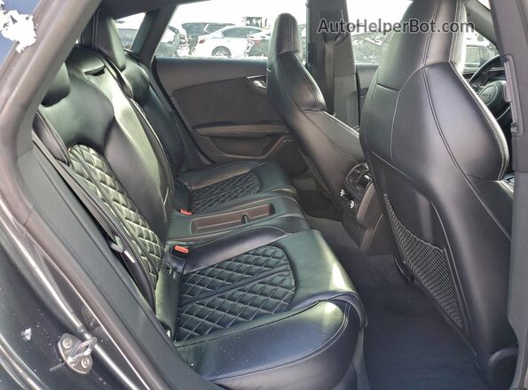 WAU2FAFC4JN066132 2018 AUDI S7 Серый Вид задних сидений