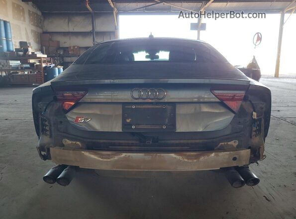 WAU2FAFC9JN009506 2018 AUDI S7 Charcoal Вид ззаду