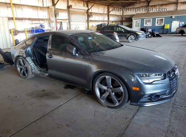 WAU2FAFC9JN009506 2018 AUDI S7 Charcoal Передня права чверть