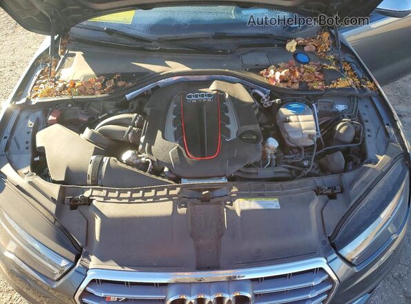 WAU2FAFC9JN054185 2018 AUDI S7 Угольный Вид задней части салона